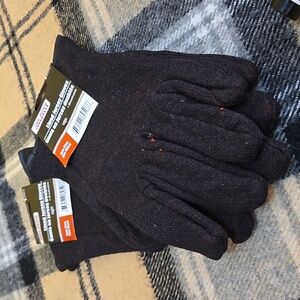 MENS LINED JERSEY GLOVES BREATHABLE BY TOOL BENCH - NWT - 2 PAIRS